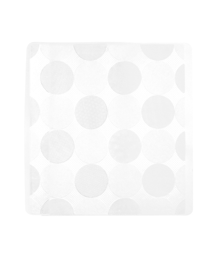Halkmatta gardenia duschkar Vit 50x50cm