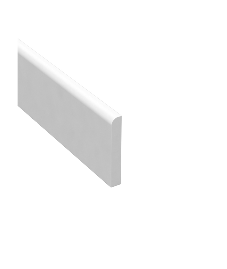 Täcklist 5097 vit 5x33mm 250cm