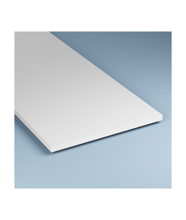 Bänkskiva vit 3020x610x28