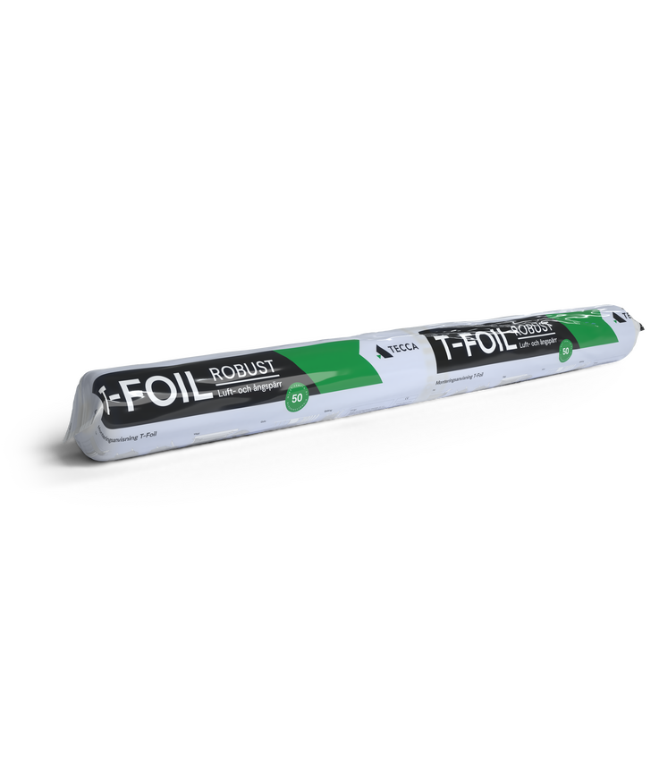 Ångspärr t-foil robust 2700mm 25m