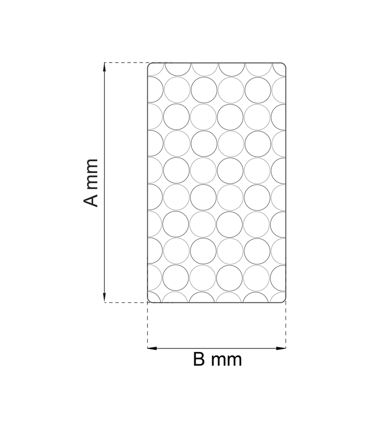 Halkmatta gardenia badkar vit 40x70cm