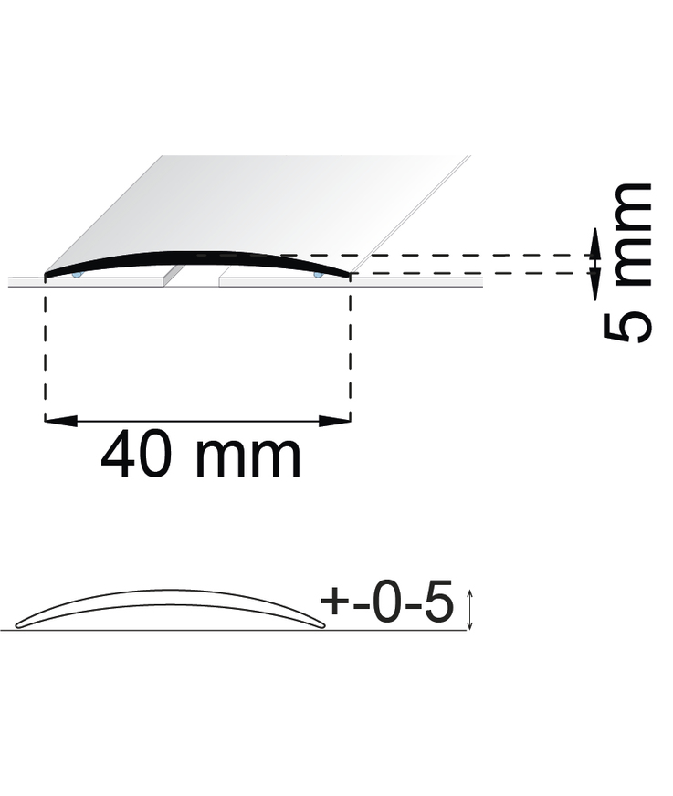 Skarvlist sa13 mäss 100cm 40mm