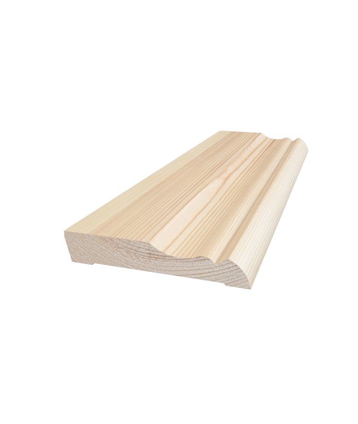 Antiksockel klara furu 21x120mm