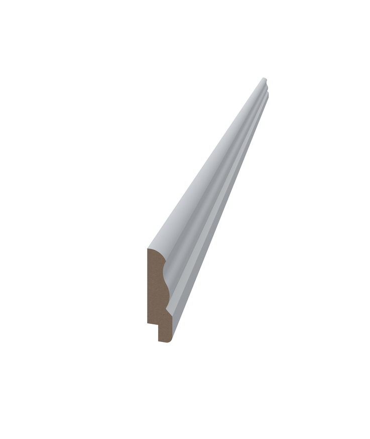Bröstlist regina allmoge grå s 2500-n 16x56x2440