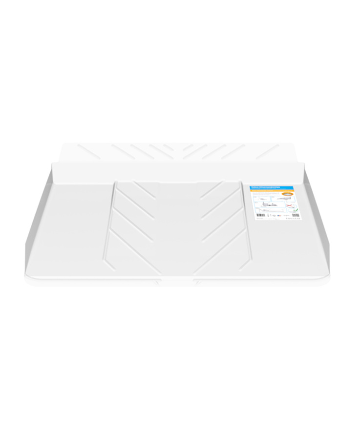 Kyl-/frysunderlägg tollco pro Med frontbarriär. 60x60cm