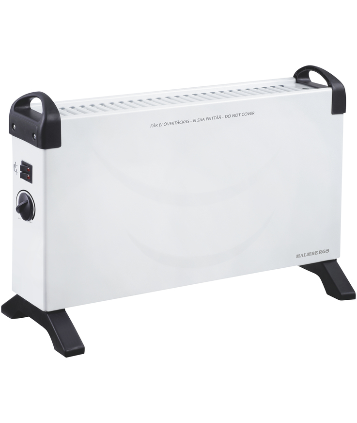 Konvektorelement kompakt Malmbergs utan fläkt 230v vit