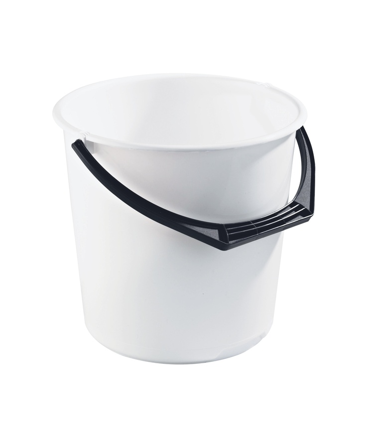 Hink nordiska plast vit 10l