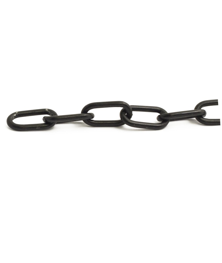 Kätting 200-2 svart 3,6x12mm