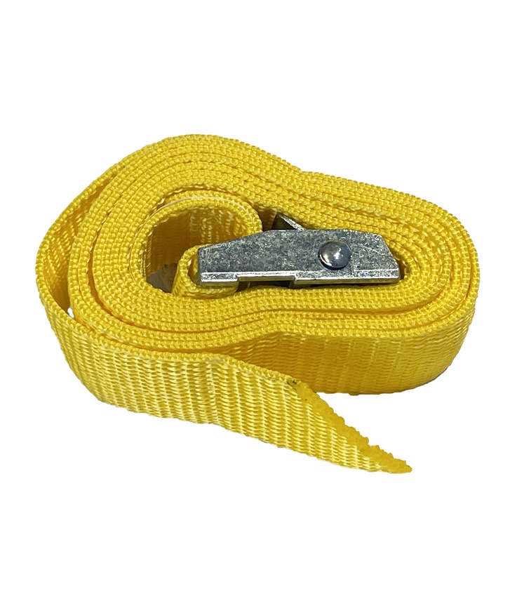 Spännrem carlmark gul 25mmx1,5m