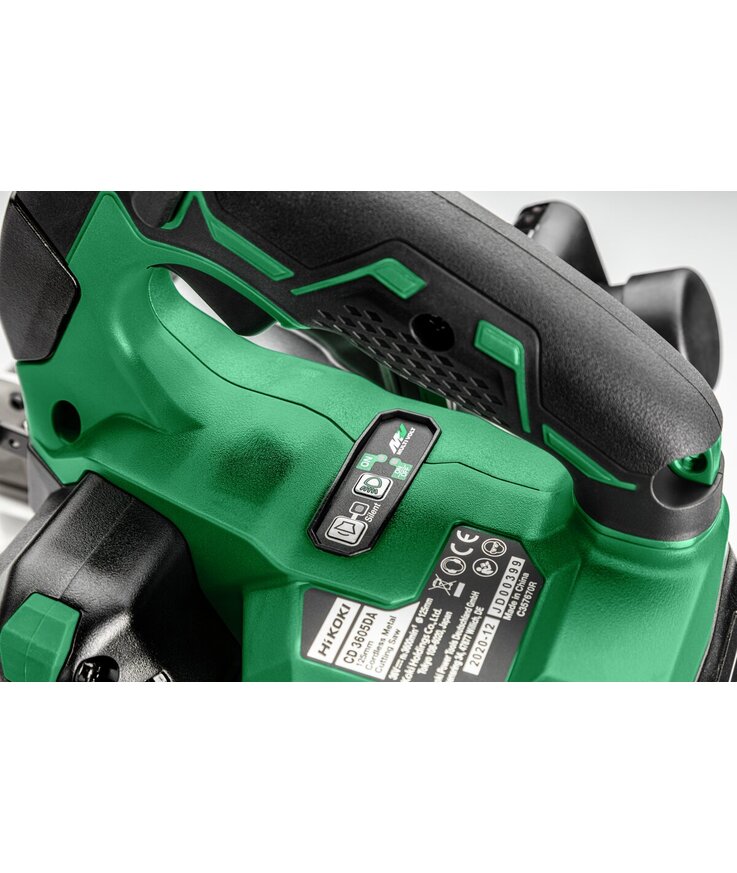 Cirkelsåg metall cd3605da t/o Hikoki u/batteri och laddare