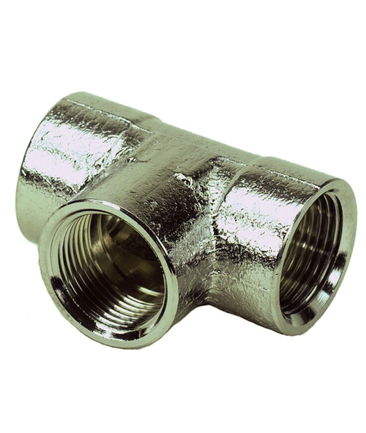 T-rör metall r25 invändig gäng Sb