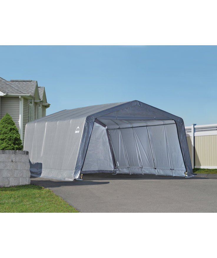 Garagetält gop original grå 23m2