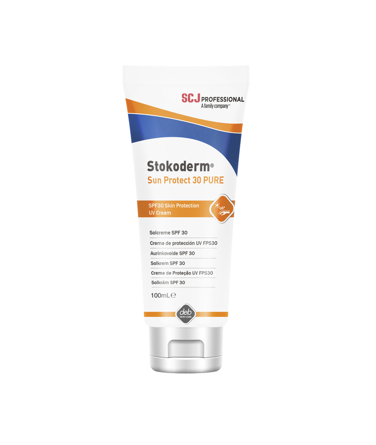 Solkräm stokoderm sun protect 30 pure 100ml