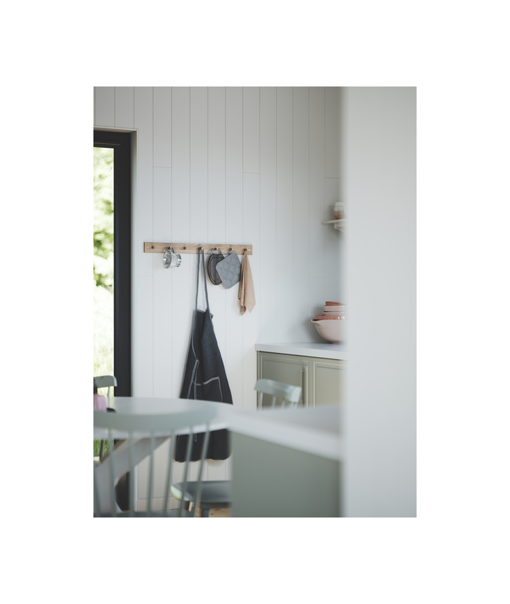 Panel slätspont putsad målad Vit s0500n 8% 15x118