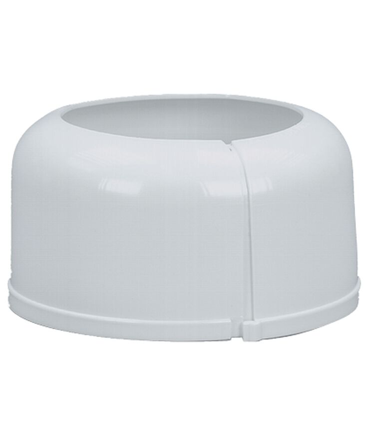 Golvhuv för wc&pvc-rör vit 110mm abs sb