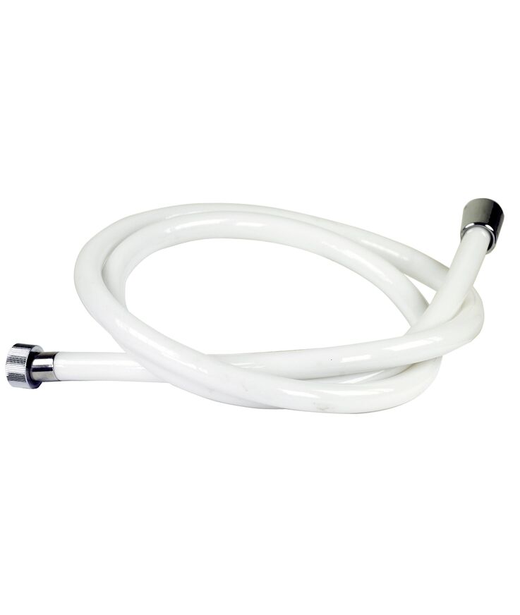 Duschslang aqualine vit Antitwist 1,75m