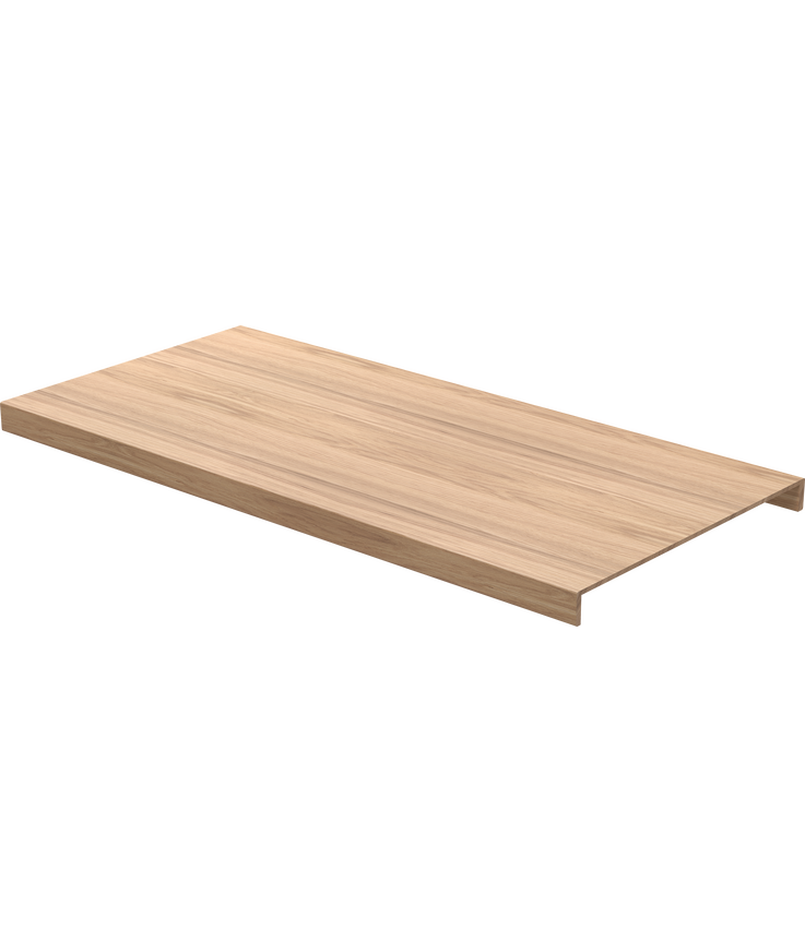 Trappsteg excellent obehandlad Ek dubbel 1800x590x8mm