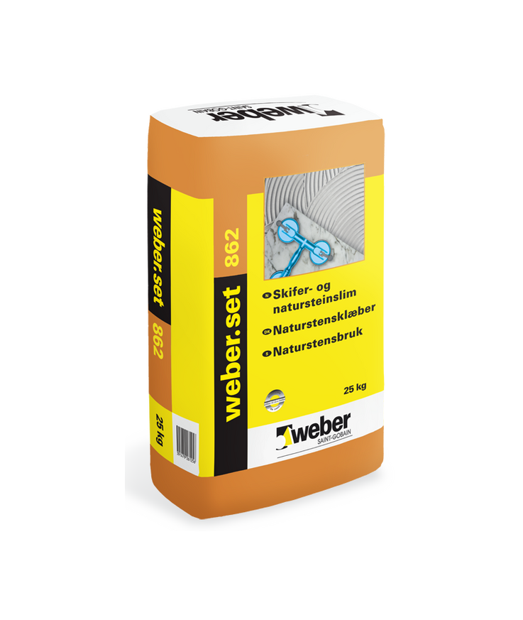 Naturstensbruk set 862 25kg