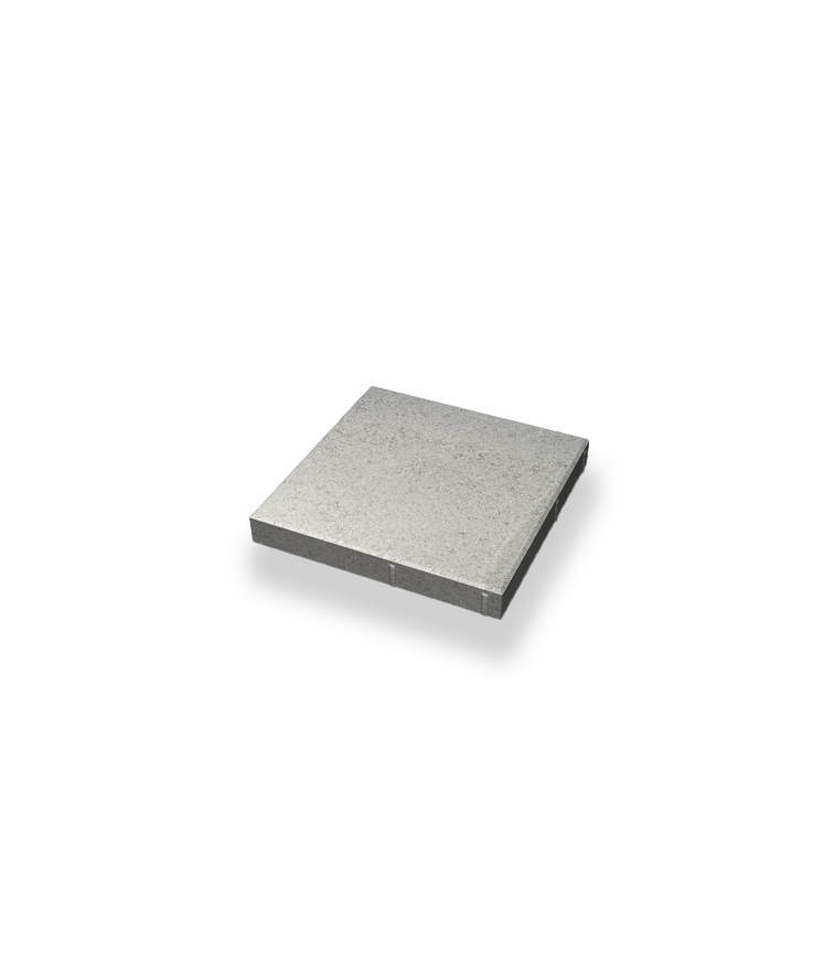 Markplatta slät fasad grå u 400x400x50mm
