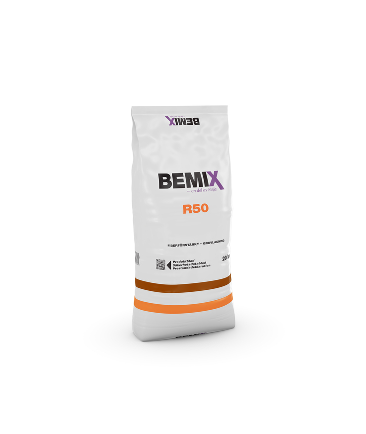 Betongreparation r50 bemix 20kg