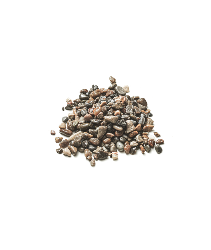 Dekorsten 6-12 sjösten gråbrun Säck 20kg
