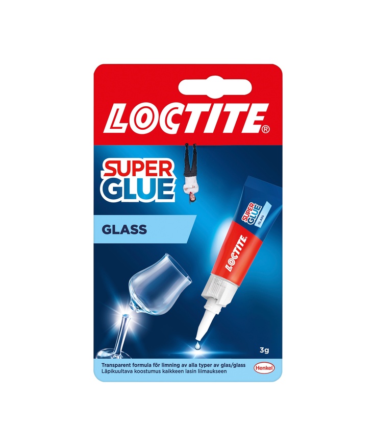 Snabblim glass loctite