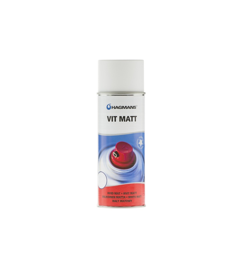 Sprayfärg hagmans Vit matt 400ml