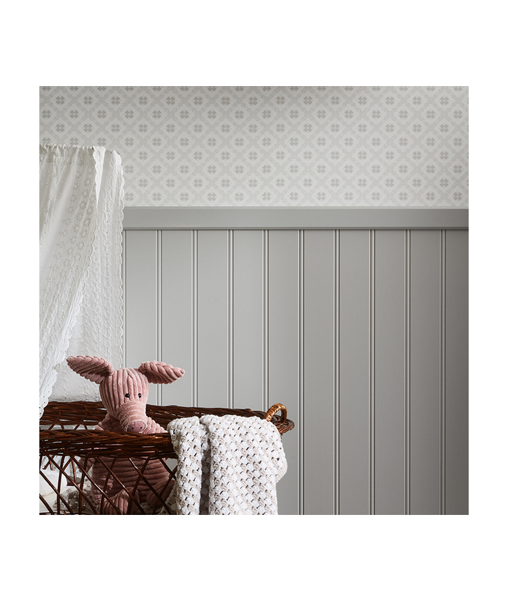 Väggpanel regina pärlspont Dekor grå mdf 6x2435x620