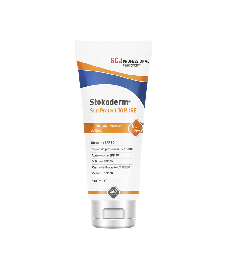 Solkräm stokoderm sun protect 30 pure 100ml