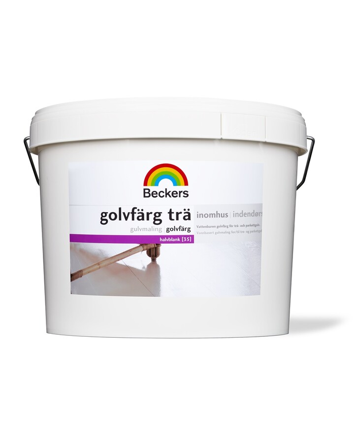 Golvfärg trä bas a 9l