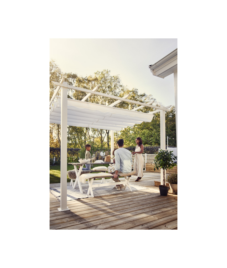 Pergola vit 4x4m