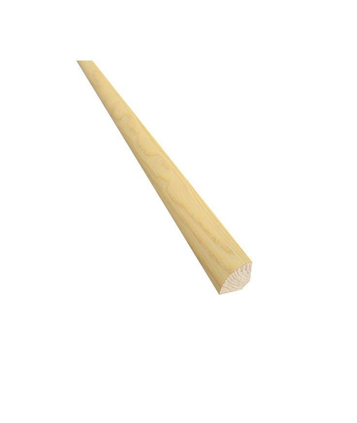 Kvartsstav ask massiv lack 14x14x2400mm