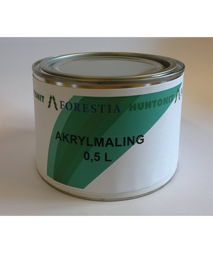 Färg acryl huntonit brilliant Vit