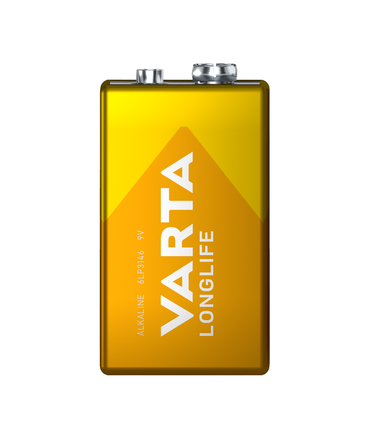 Batteri varta longlife 9v 2st