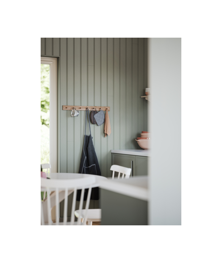 Pärlspont putsad målad Grågrön s3005-g50y 8% 15x95