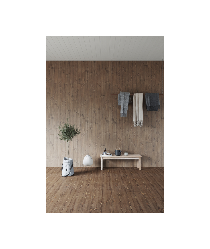 Panel slätspont borstad betsad Brun 8% 15x118x4800