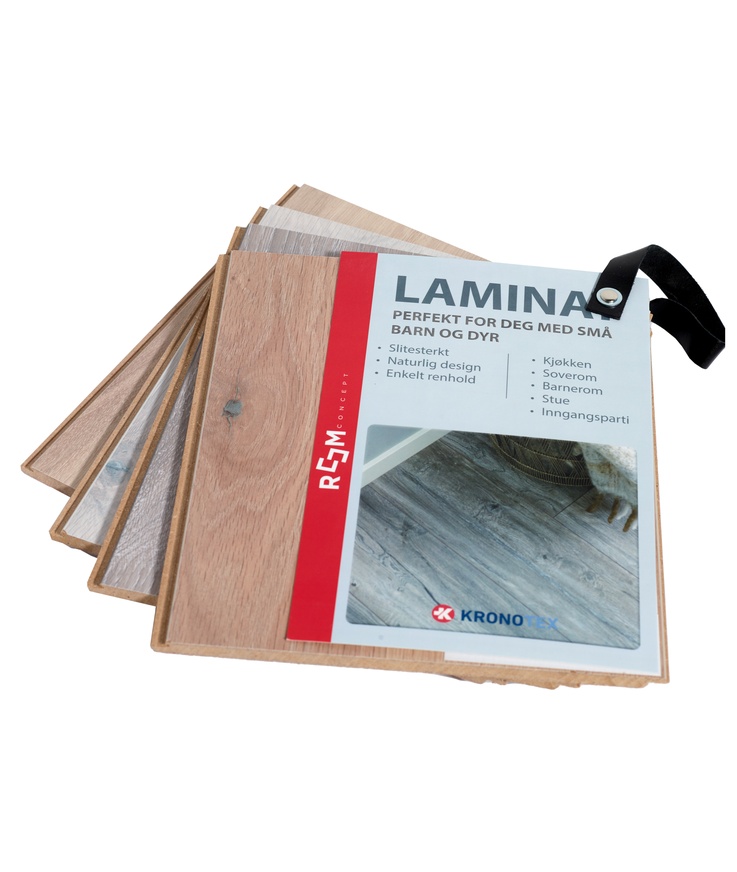 Handkollektion laminat 2 Mammut plus 5 produkter.