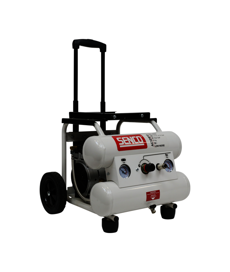 Kompressor ac12810 low noise Oljefri 9 bar 10l 128l/min