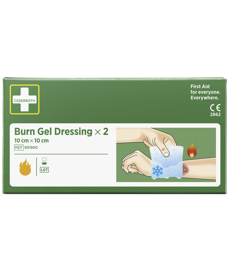 Brännskadekompress 901900 Cederroth burn gel 10x10cm
