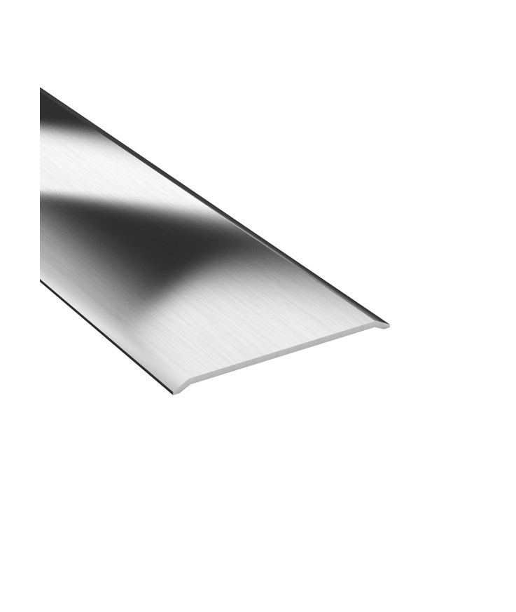 Skarvlist oborrad rostfri 50mm 200cm