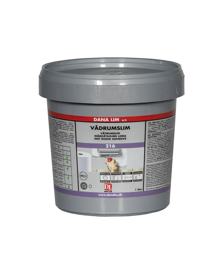 Våtrumslim 216 1l
