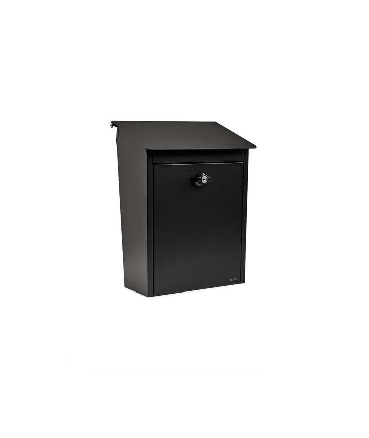 Postlåda 9441b låsbar svart 400x303mm