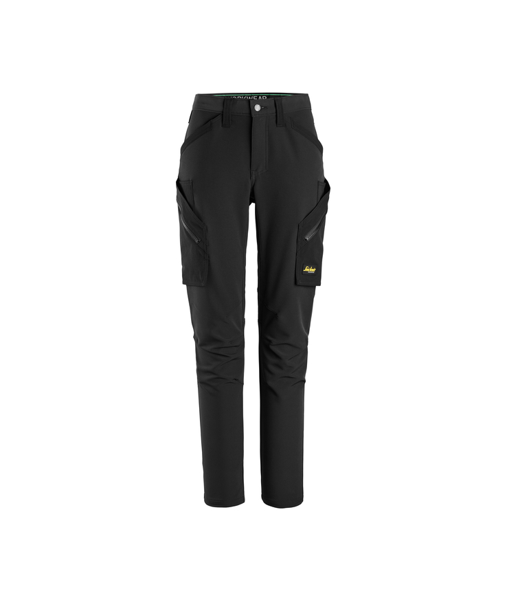 Byxor stretch utan knäf d Svart stl 38