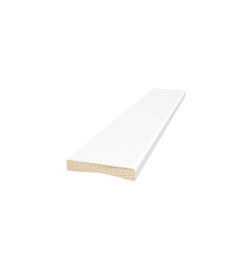 Foder slät vit s 0500-n 12x43mm