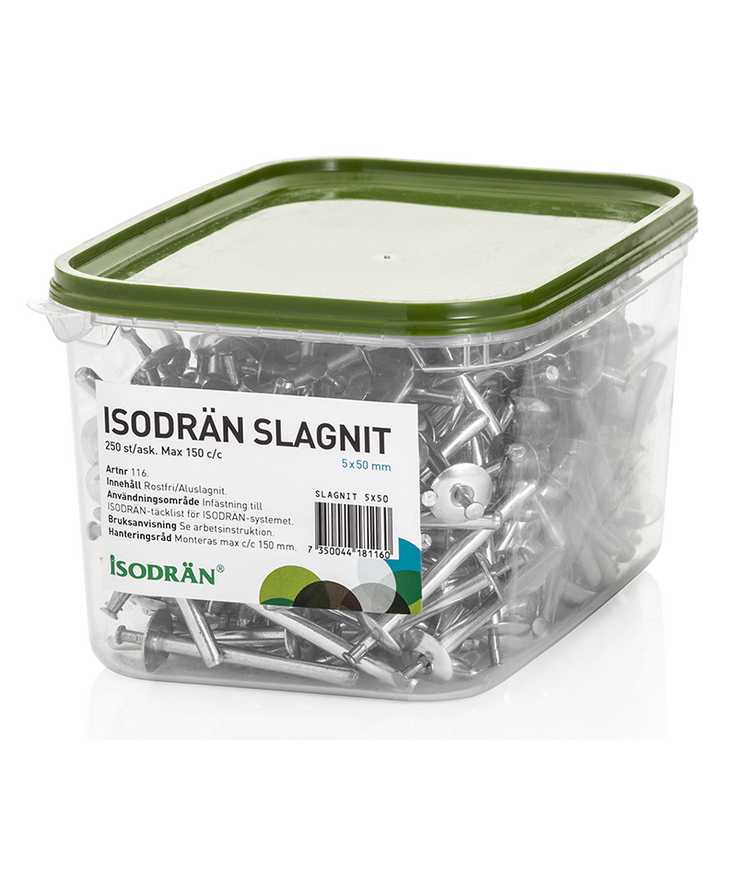 Slagnit isodrän 5x30mm 250st