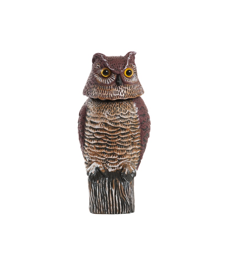 Fågelskrämma guard owl uggla Silverline