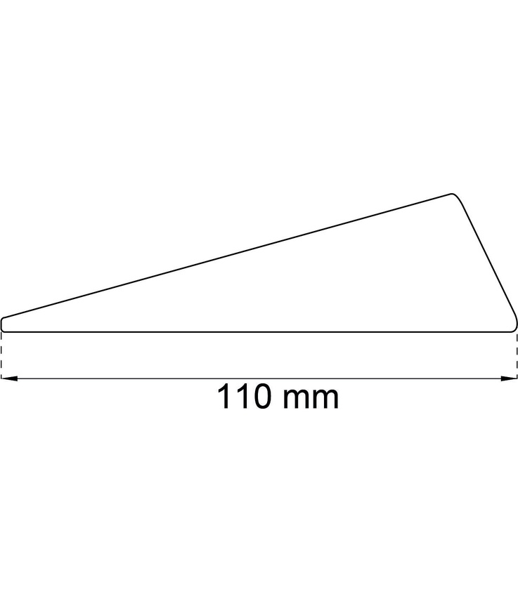 Dörrkil 2370 grå 110mm