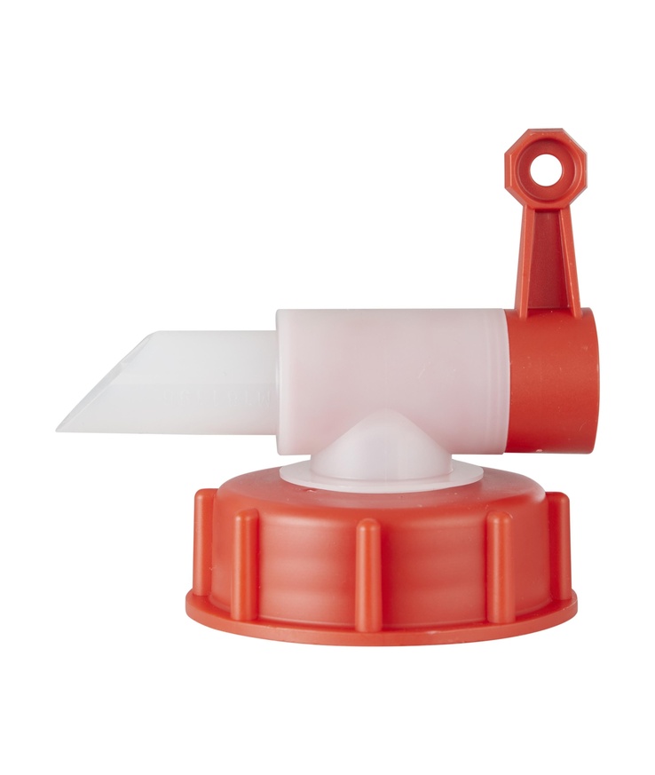 Kran med kapsyl passar dunk Med 60mm skruvkork