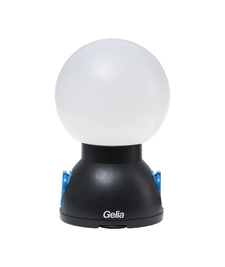 Arbetslampa led ip44 2st uttag 5m kabel 230v 30w