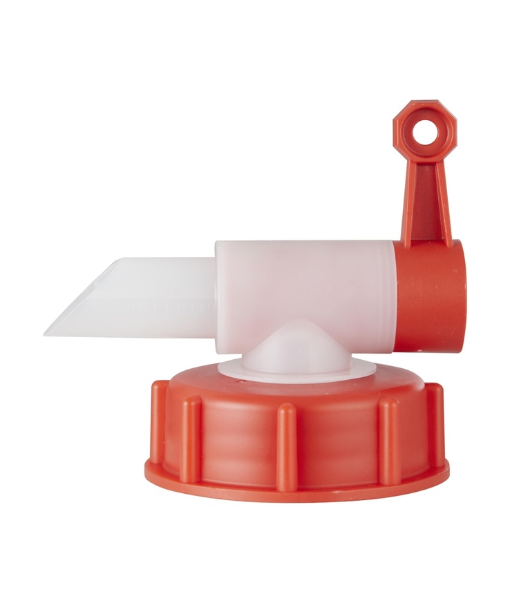 Kran med kapsyl passar dunk Med 60mm skruvkork